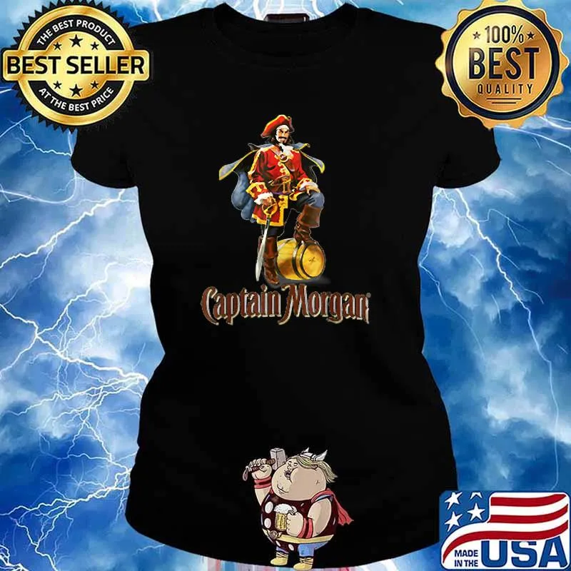 Captains Morgans Logo Shirt Ladies tee
