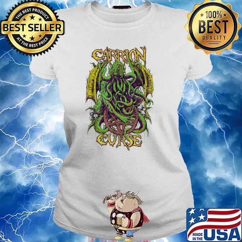 Carrion Curse From The Depths Cthulhu Shirt Ladies tee