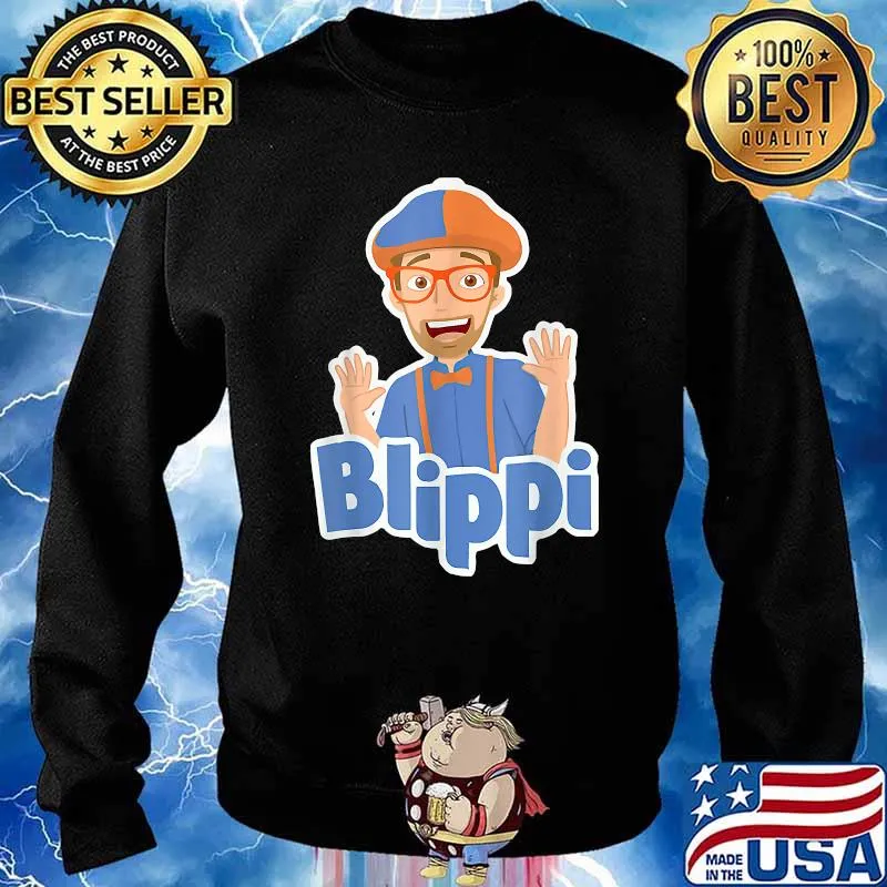 Cartoon Blippis Funny T-Shirt Sweater