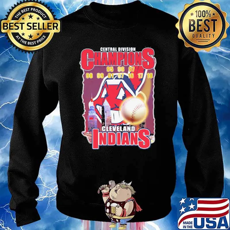 Central division champions cleveland indians s Sweater