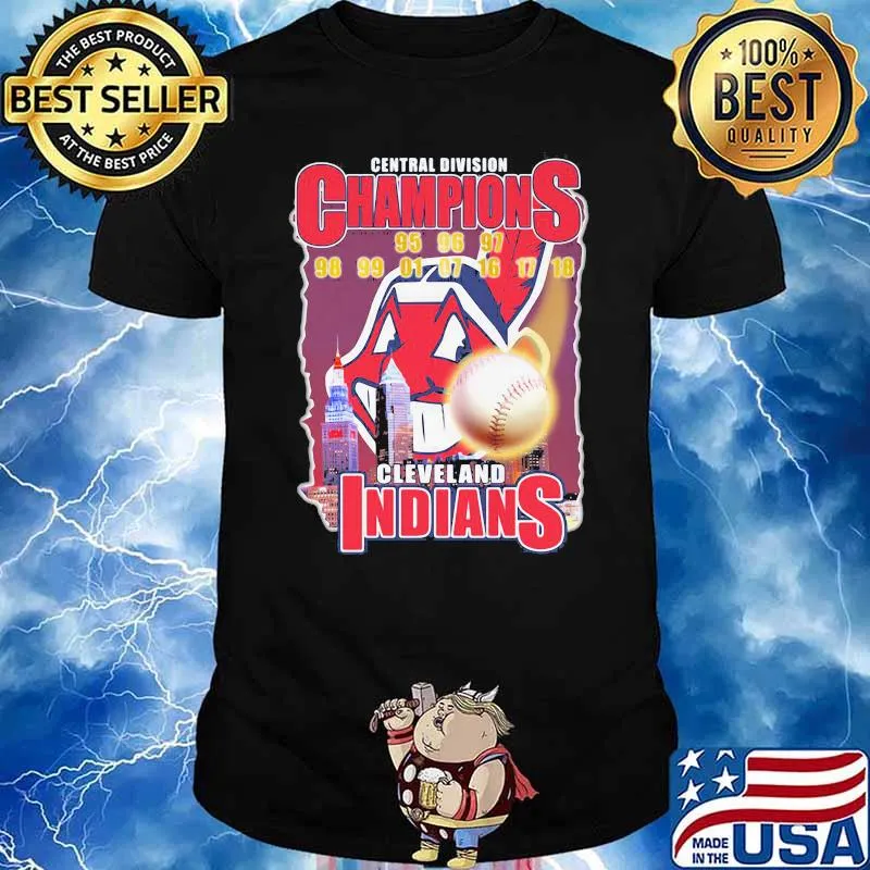 Central division champions cleveland indians shirt
