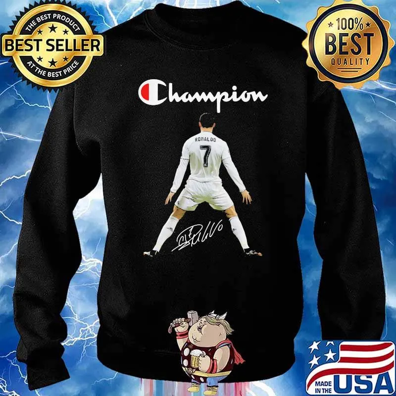 Champion Ronaldo seven signature soccer euro s Sweater
