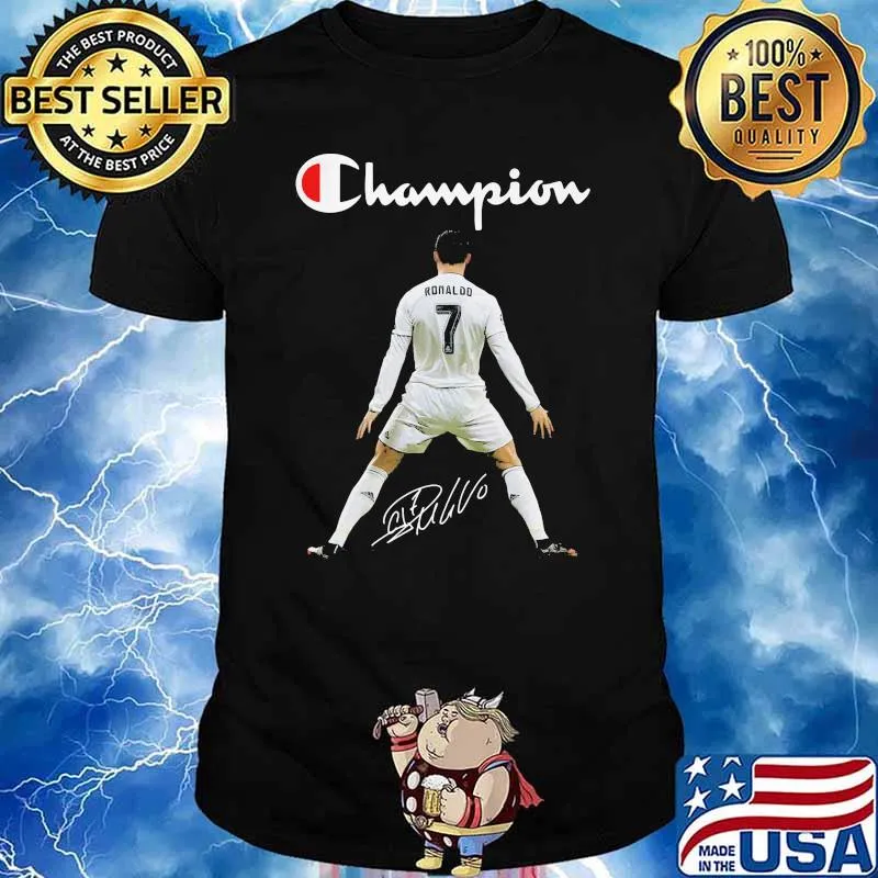 Champion Ronaldo seven signature soccer euro shirt