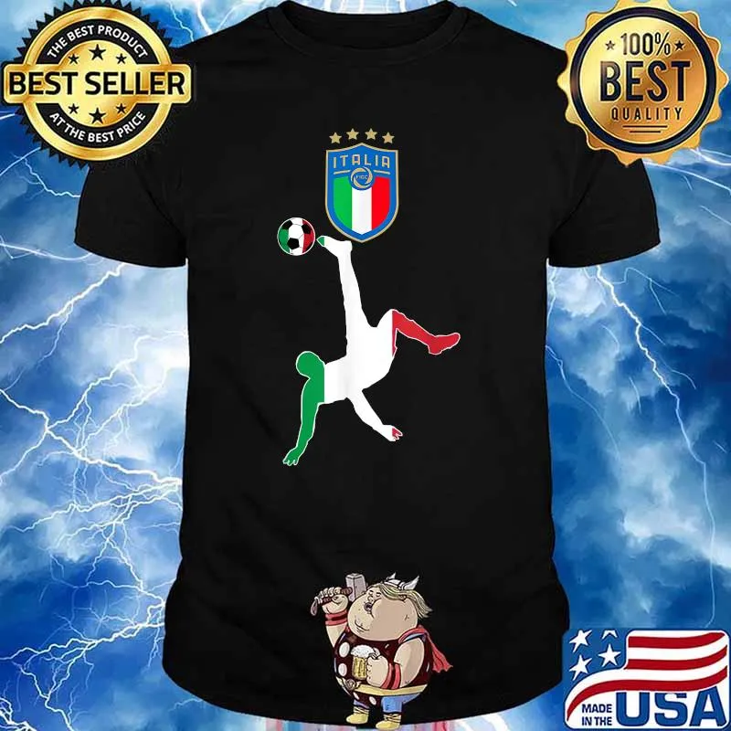 Champions Italy Jersey Soccer Fan 2020 2021 T-Shirt
