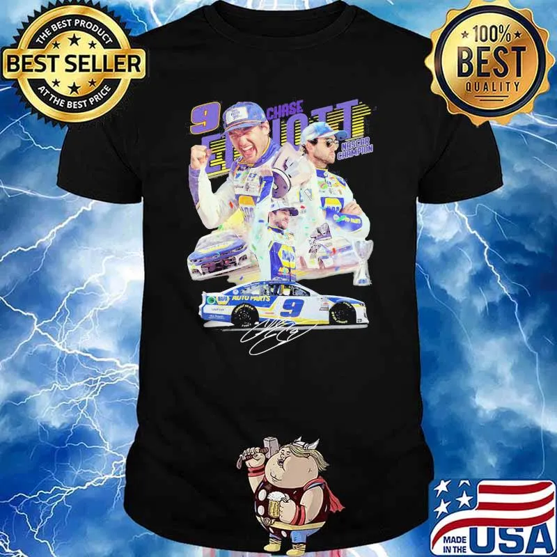 Chase elliott racing signature shirt
