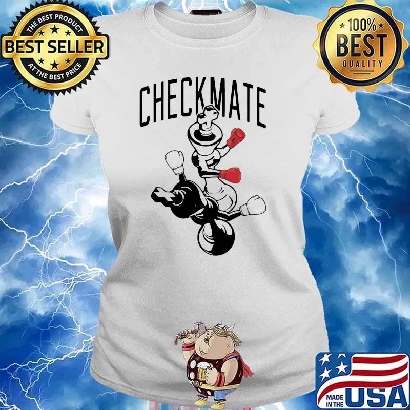 Checkmate Chess Boxing Shirt Ladies tee