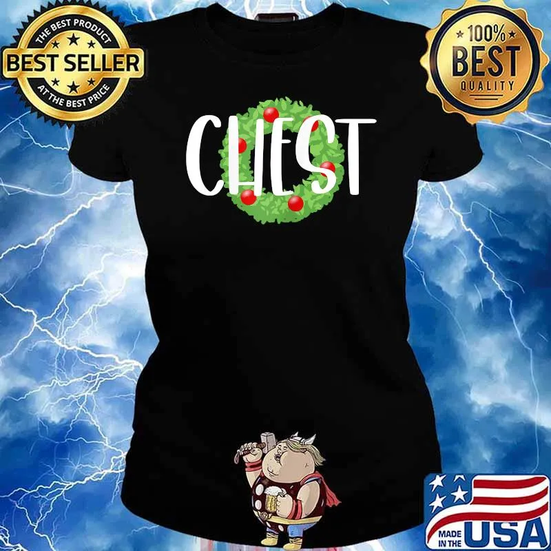 Chest Nuts Matching Chestnuts Christmas Couples Shirt Ladies tee