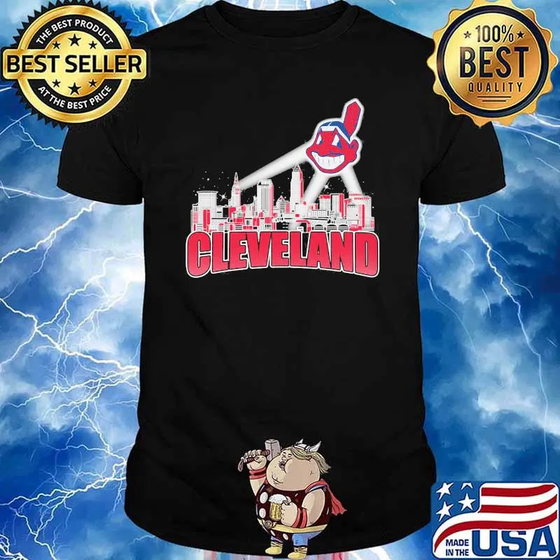 Cleveland indians football city shirt