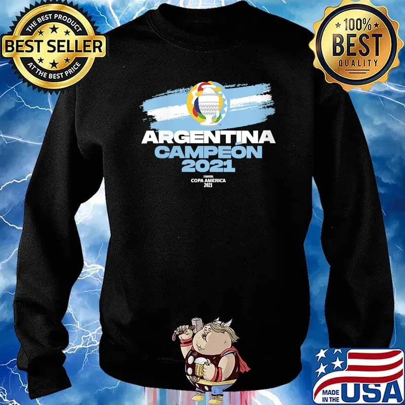 Copa America 2021 Argentina Campeón Football Shirt Sweater