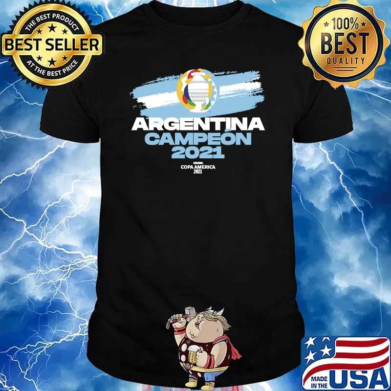 Copa America 2021 Argentina Campeón Shirt