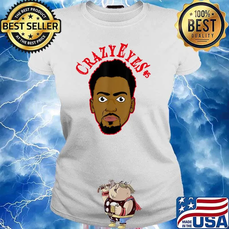 Crazy Eyes basketball Bobby Milw T-Shirt Ladies tee