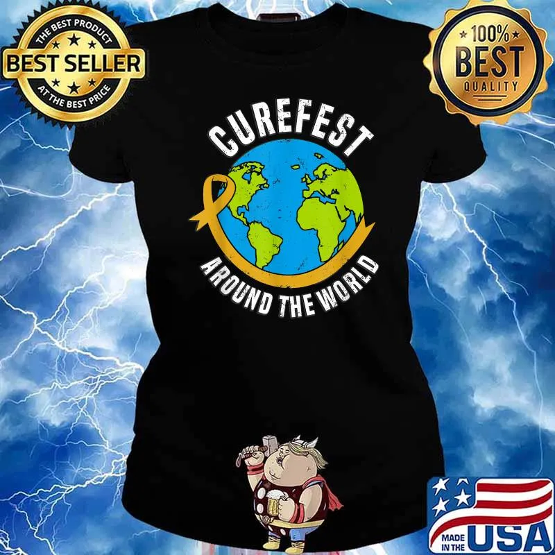 CureFest Around the World The Earth Awareness Shirt Ladies tee