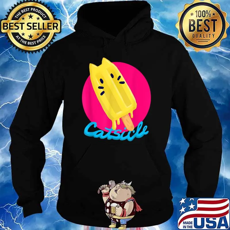 Cute Cat Catsicle Ice Cream Shirt Hoodie