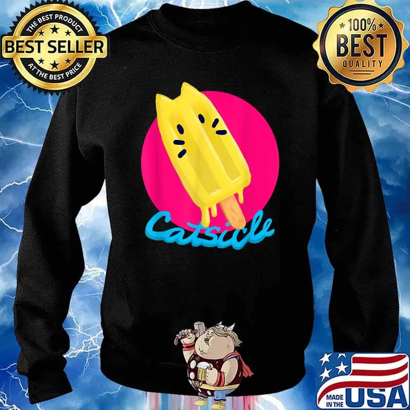 Cute Cat Catsicle Ice Cream Shirt Sweater