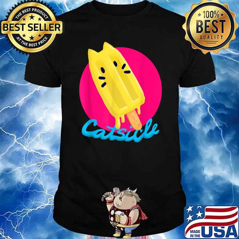 Cute Cat Catsicle Ice Cream Shirt