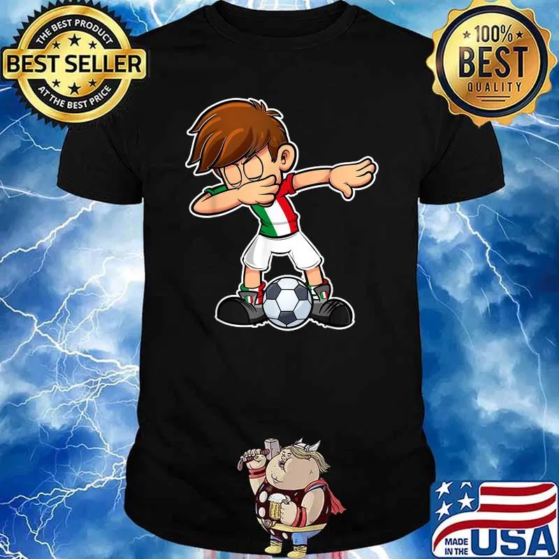 Dabbing Football Soccer Italia T-Shirt