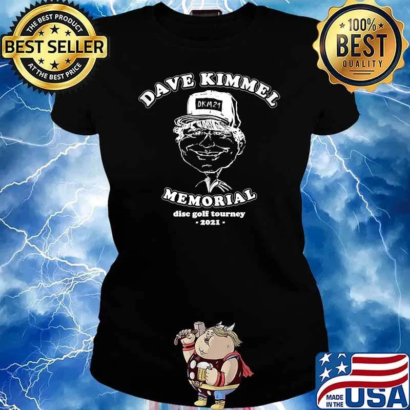Dave Kimmel Memorial Disc Golf Tourney 2021 Shirt Ladies tee