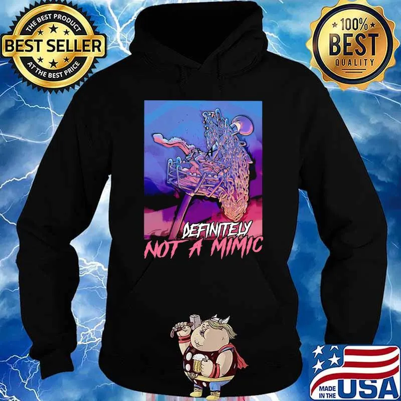 Definitely Not A MiMic Disc Golf Shirt Hoodie