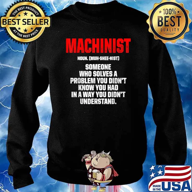Definition Machinist Problem Machine Operator s Sweater