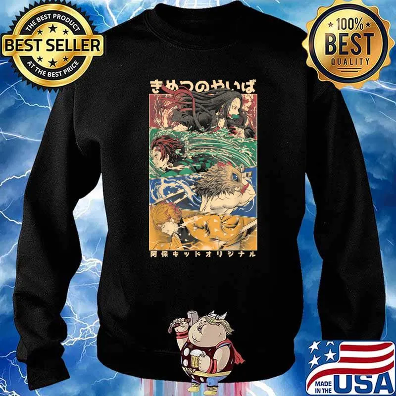 Demons Slayers Anime Funny T-Shirt Sweater