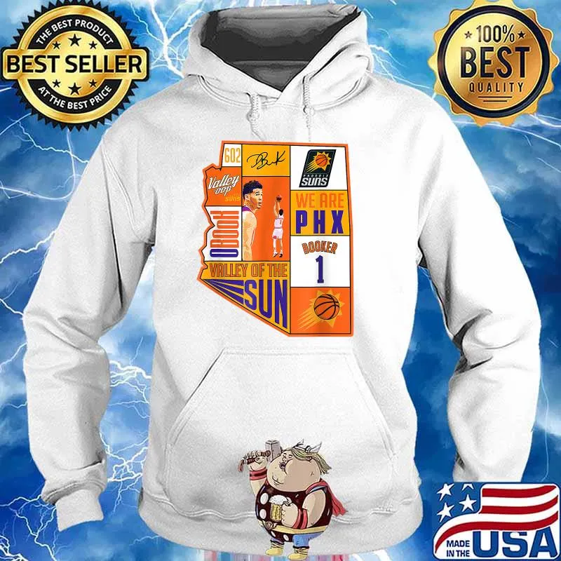 Devin Booker Valley Oop Suns We Are Phx T-Shirt Hoodie