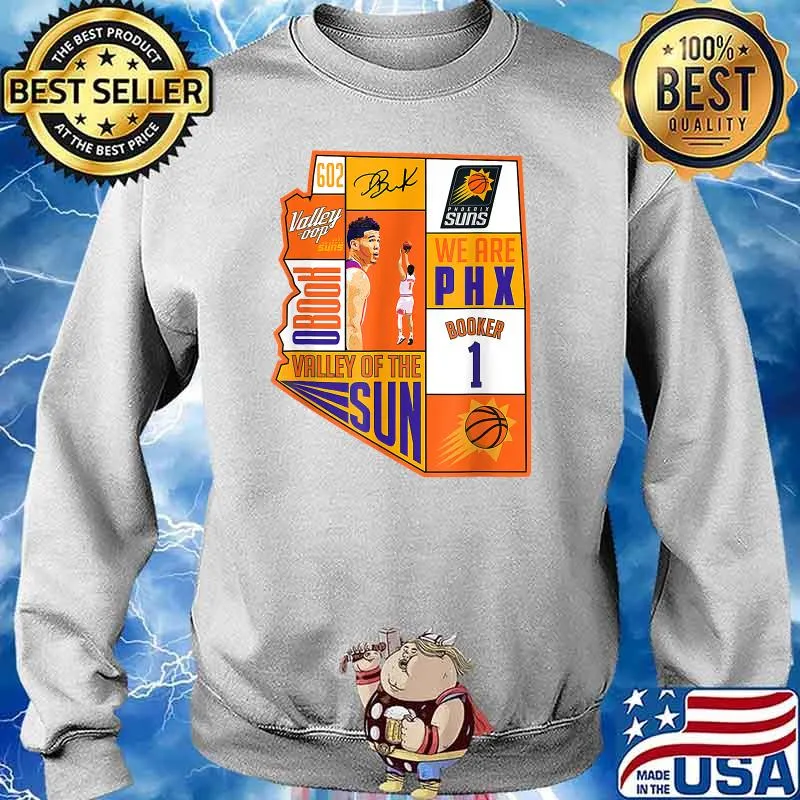 Devin Booker Valley Oop Suns We Are Phx T-Shirt Sweater
