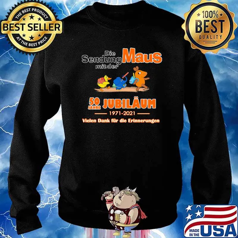 Die sendung maus mitder 50jahre jubilaum vielen dank fur die erinnerungen s Sweater