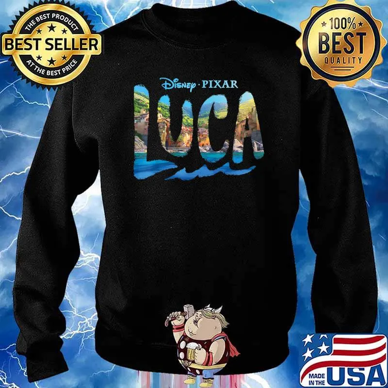 Disney and Pixar’s Luca Movie Logo T-Shirt Sweater