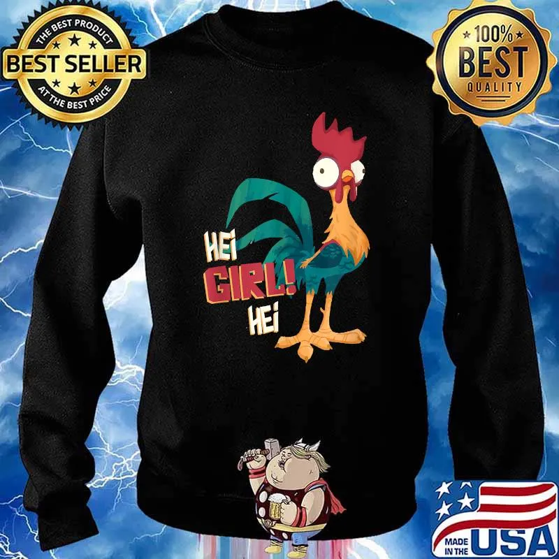 Disney Moana Hei Hei Chicken T-Shirt Sweater