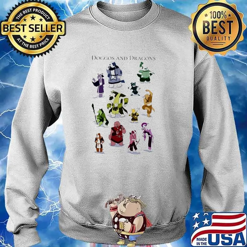 Doggos And Dragons Shirt Sweater