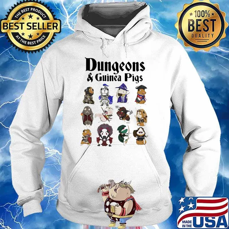 Dungeons And Guinea Pigs Shirt Hoodie