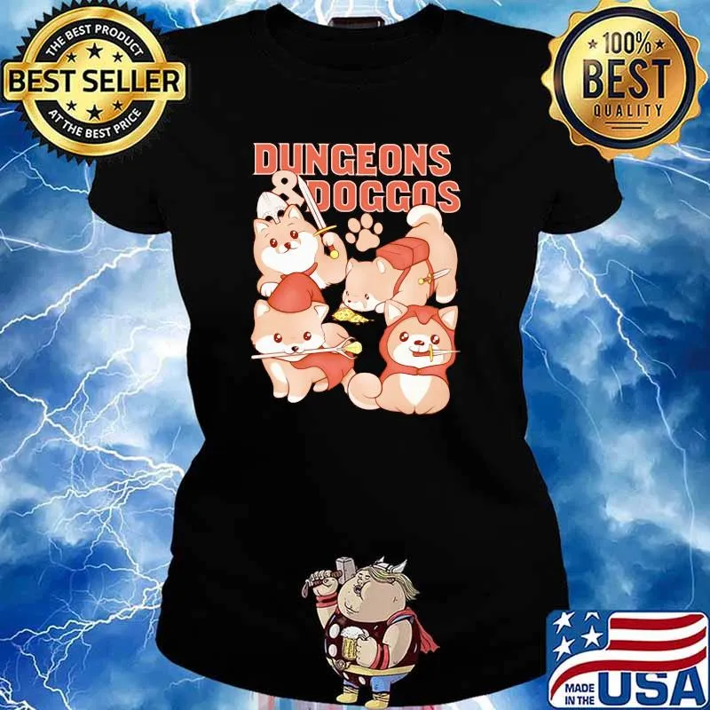 Dungeons Doggos Shirt Ladies tee