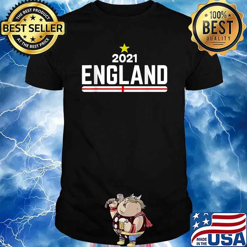 England Soccer 2021 Football Team Fan Shirt