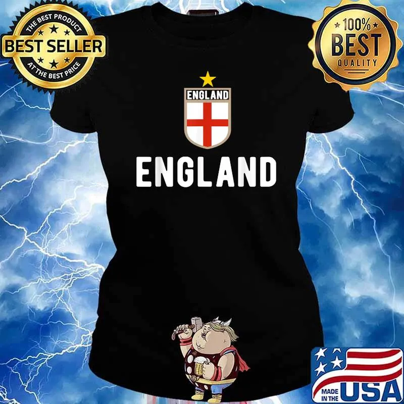 England Soccer Jersey 2021 Football Shirt Ladies tee