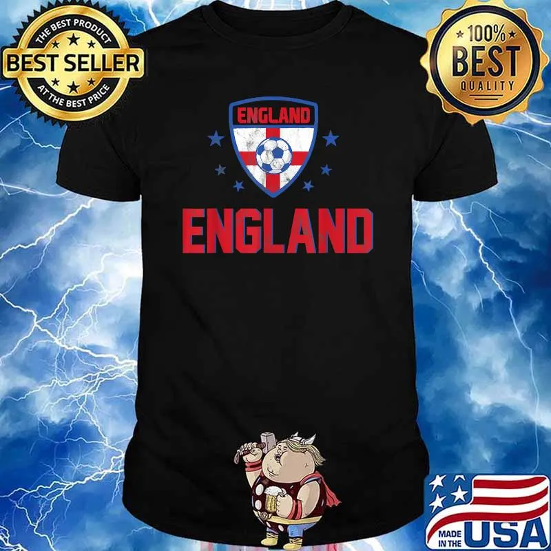 England Soccer Jersey National Flag Football Shirt