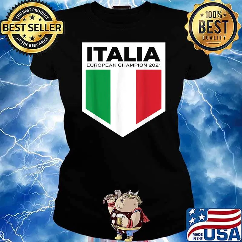 European Champion 2021 Football Italy Shirt Ladies tee
