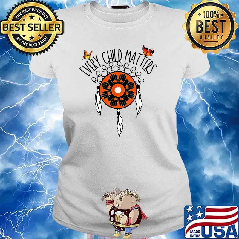 Every Child Matters Indigenous Peoples Human Rights Shirt Ladies tee
