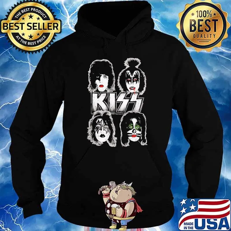 Face Paint KISS Shirt Hoodie