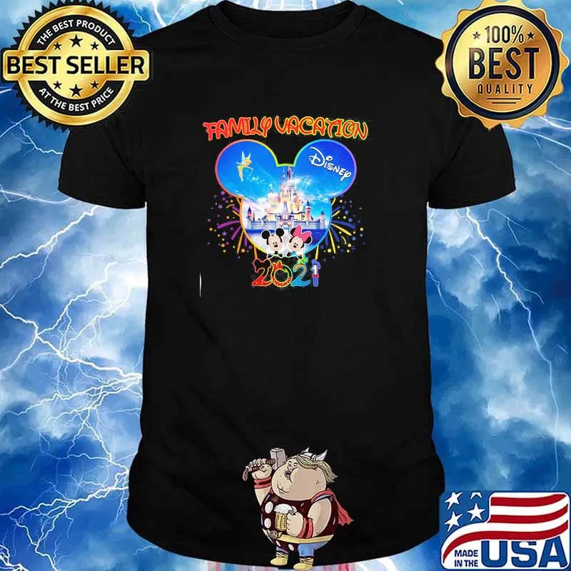 Family vacation disney 2021 firework shirt
