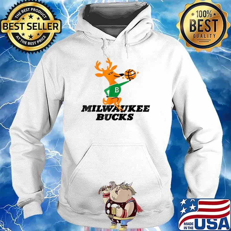Fear Deer Basketball milwaukee Bucks T-Shirt Hoodie