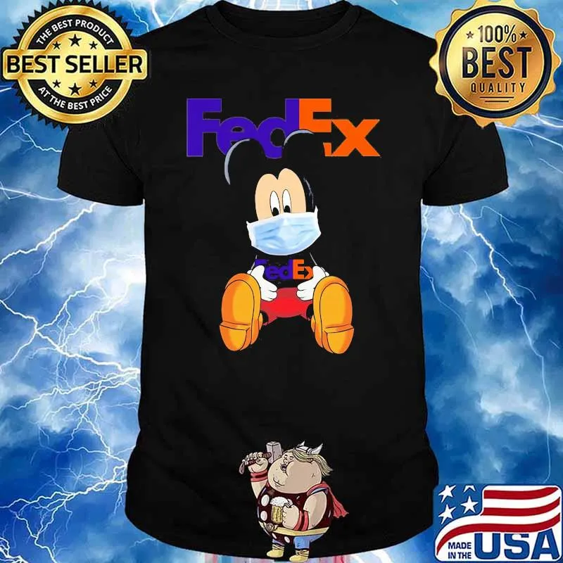 Fedex Mickey Mask shirt