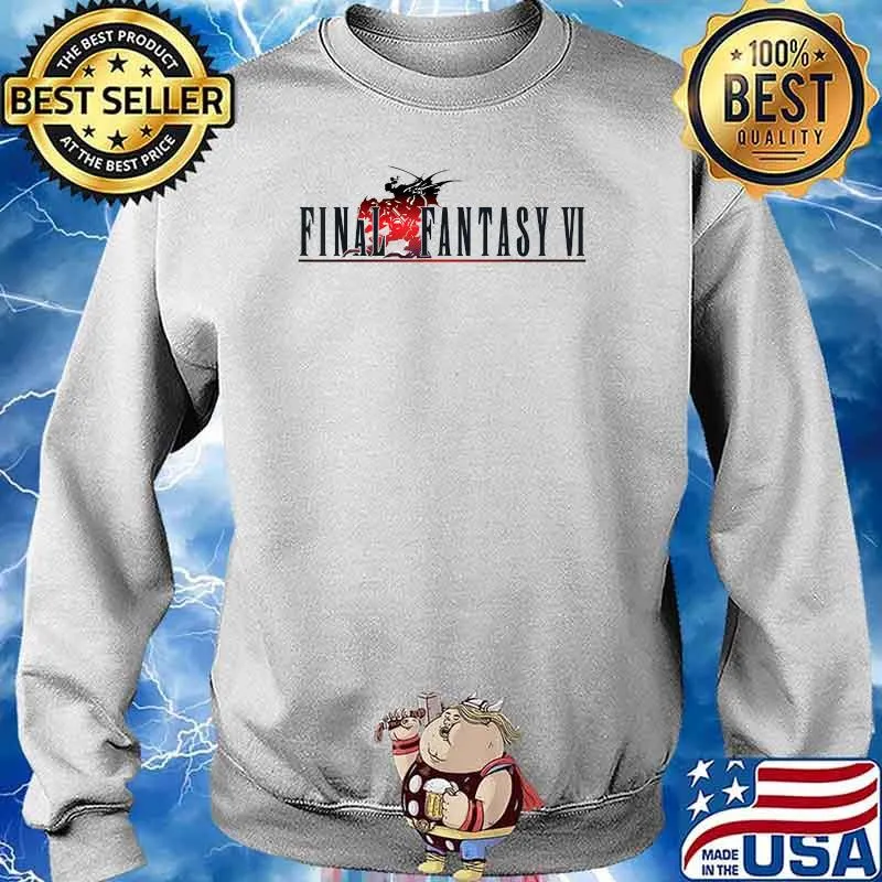 Finals Fantasys 6 logo T-Shirt Sweater
