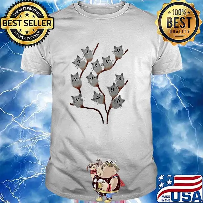 Flower cat lover cat shirt