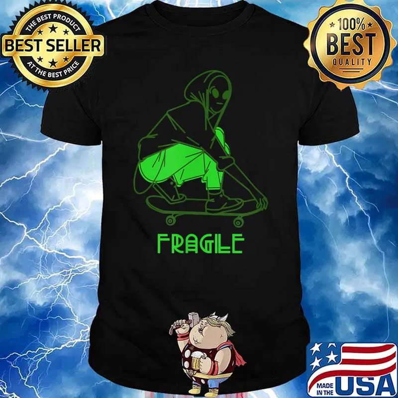 Fragile Alien Skate Shirt