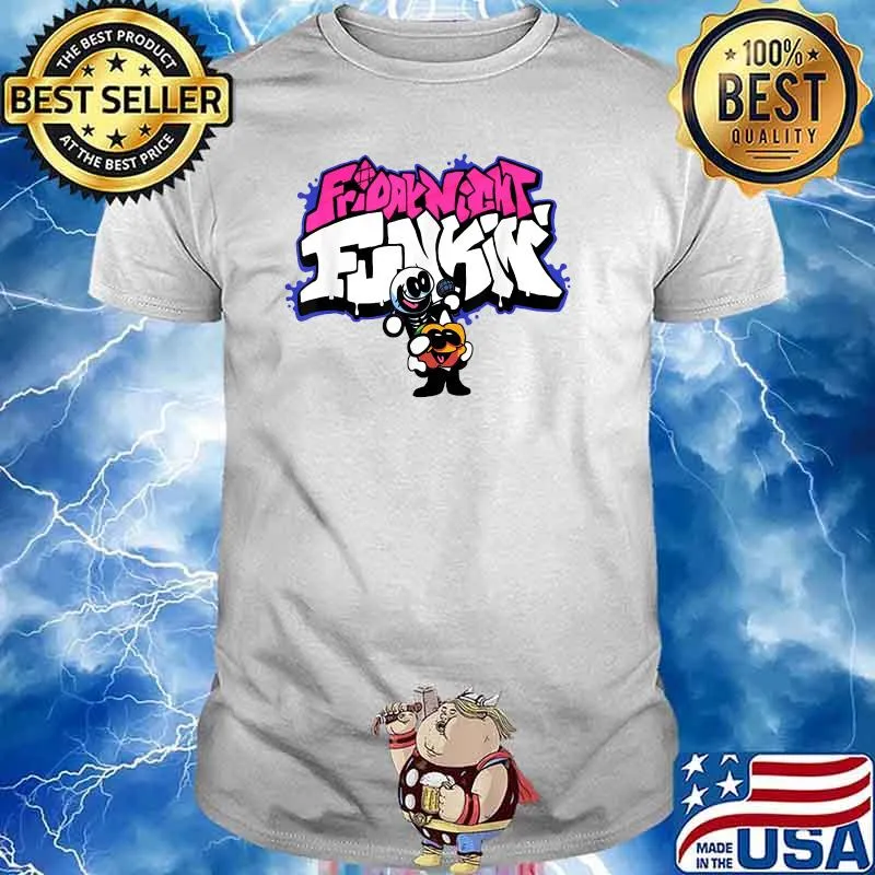 Friday Night Funkins Skid and Pump T-Shirt