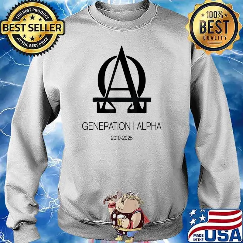Generation Alpha 2010 2025 T-Shirt Sweater