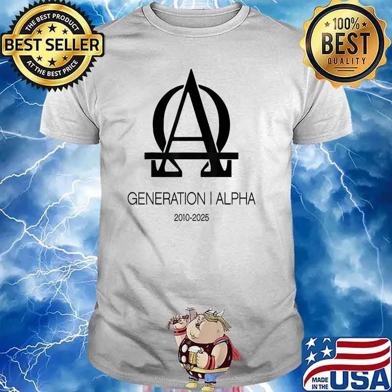 Generation Alpha 2010 2025 T-Shirt