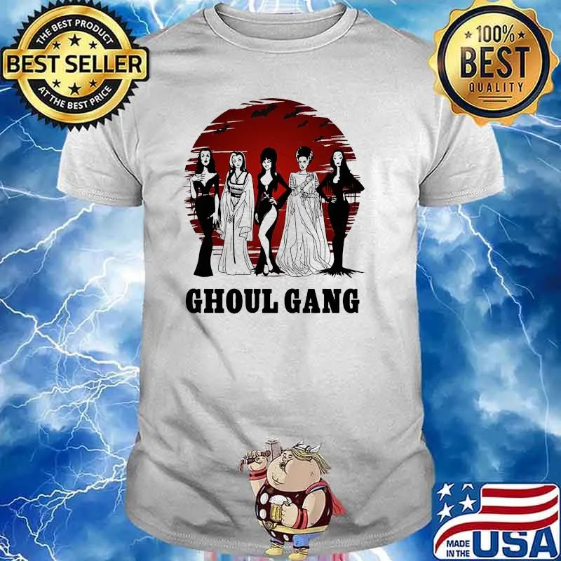 Ghoul gang woman blood moon shirt
