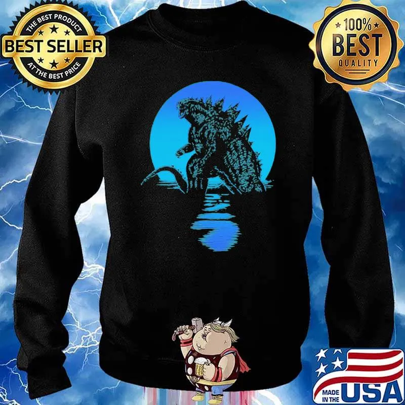 Godzilla Blue Moon Shirt Sweater