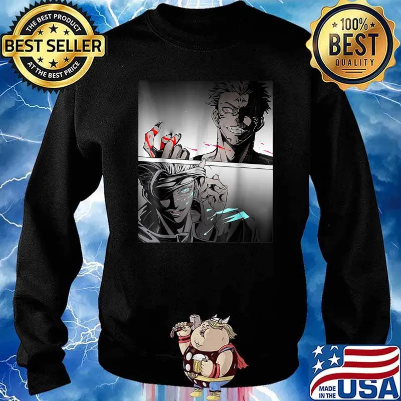 Gojos Satorus v.s Sukunas Jujutsus Kaisens T-Shirt Sweater